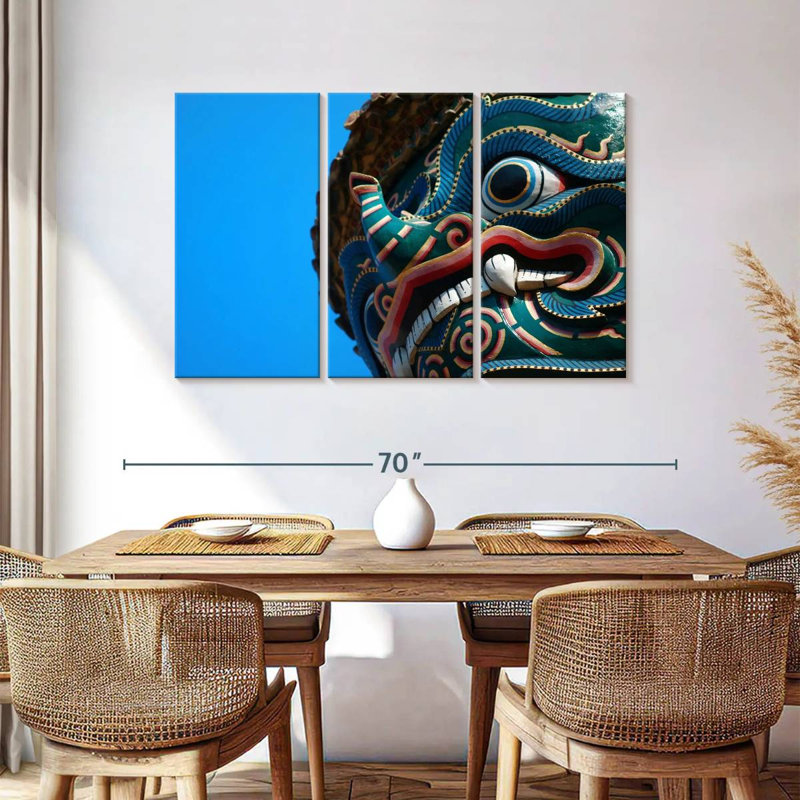 Rorry Oriental Monster, 36" H x 57" W