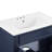 Classic 30 Inch Bathroom Cabinet Ceramic Basin Vanity-118604116