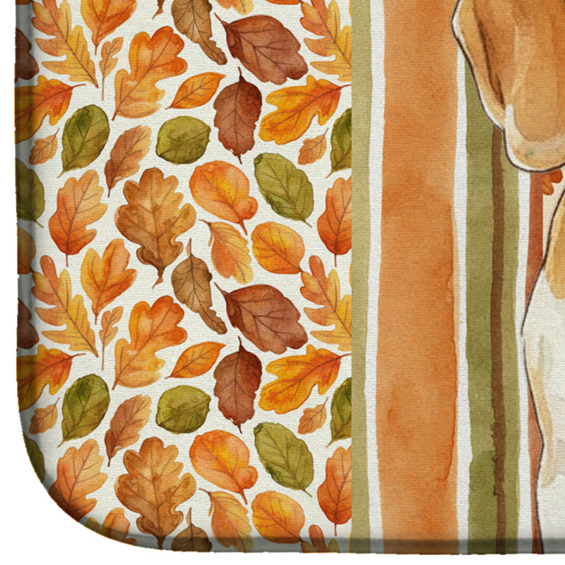 Tapis de séchage d'automne citron Beagle Heirloom