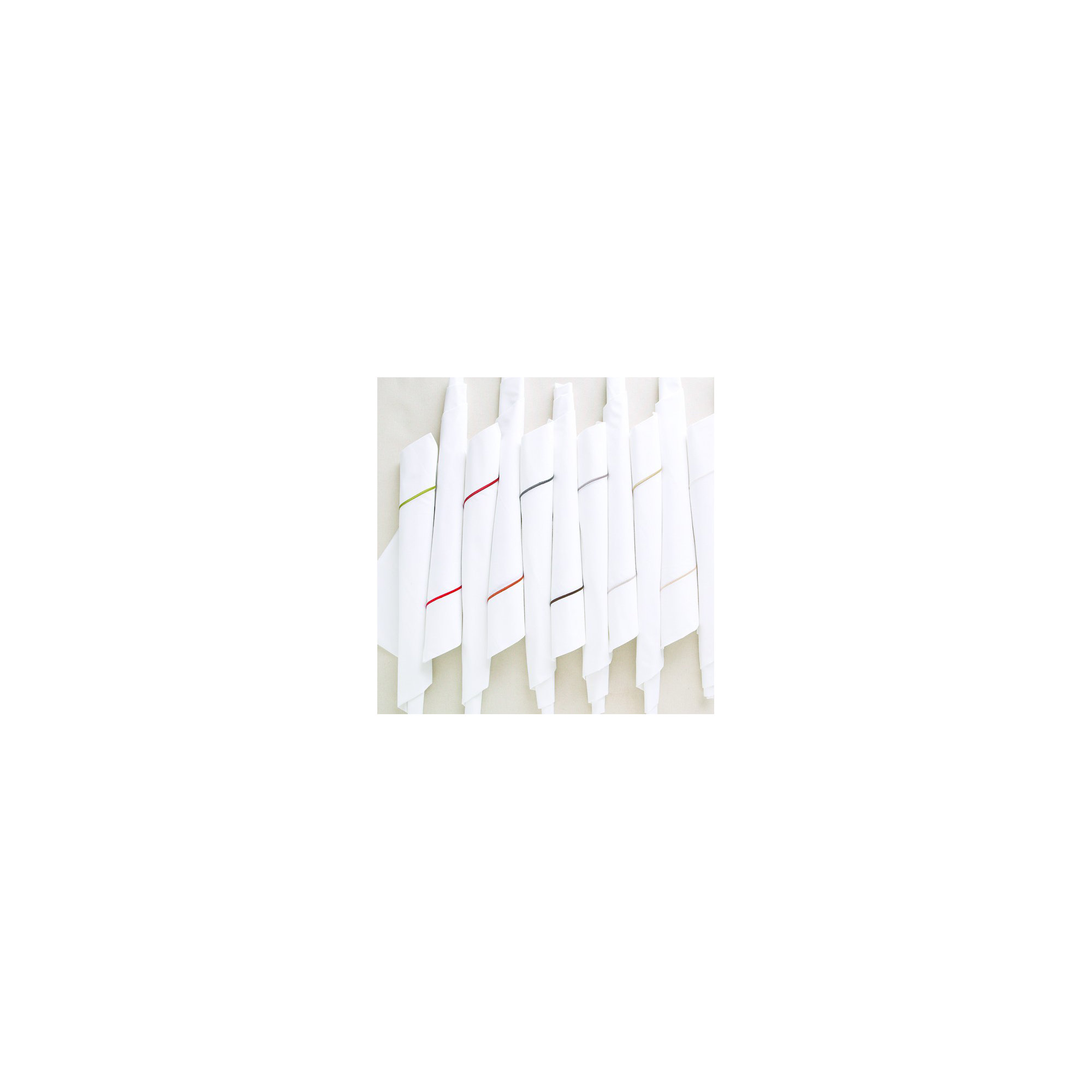 Boutique 200 Thread Count 100% Cotton Percale Pillowcase, King, Linen