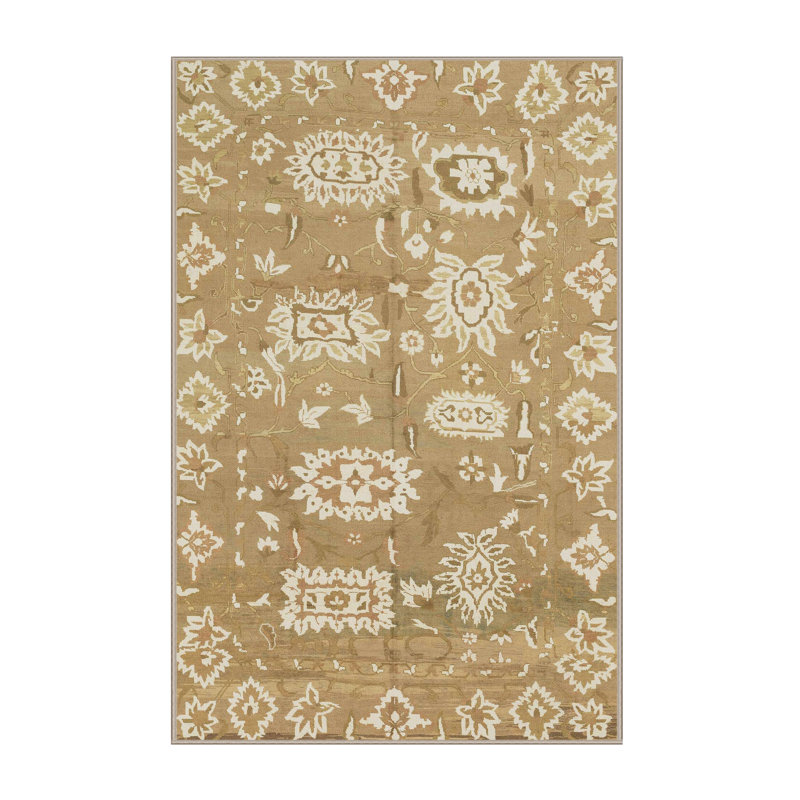 Tapis décoratif multicolore à motif abstrait, Rectangle 8 pi x 12 pi