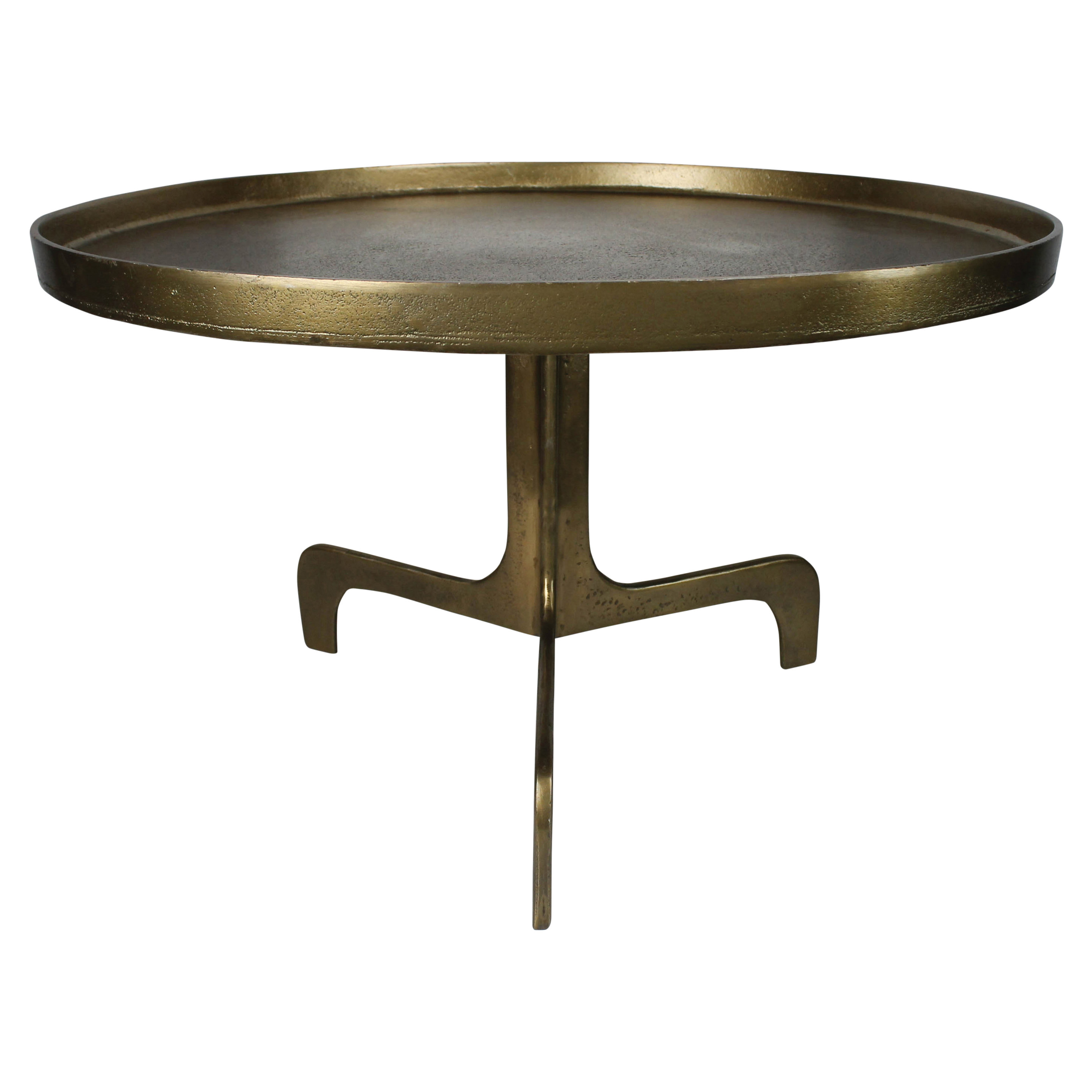 Everly Quinn Carr Coffee Table, Brass - Wayfair Canada