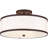 Ener Fabric Semi Flush Mount-34948372-34948378