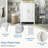 24-Inch Bathroom Vanity with Ceramic Sink
