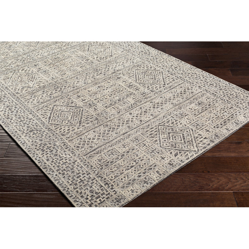 Oakland Wool Southwestern Area Rug, Rectangle 2' x 3'
