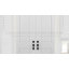 Store simple sans cordon en simili bois lisse de 2 po, blanc lisse-955104371