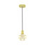 1 - Light Brass Lantern Pendant
