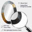 Minimalisme chrome doré et poteries noires I - décor de miroir mural ovale doré-1842847482