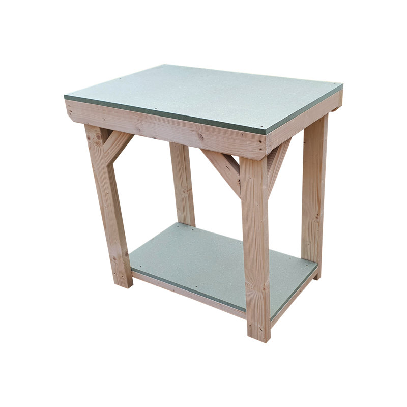 Parkville 60cm Solid + Manufactured Wood Craft Table, 90cm H x 120cm W x 60cm D