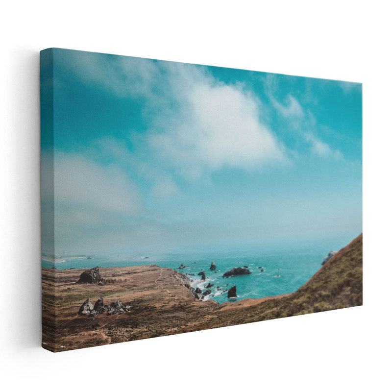 «When Sea Becomes Sky», reproduction d'art sur toile, H 12 po x l 18 po
