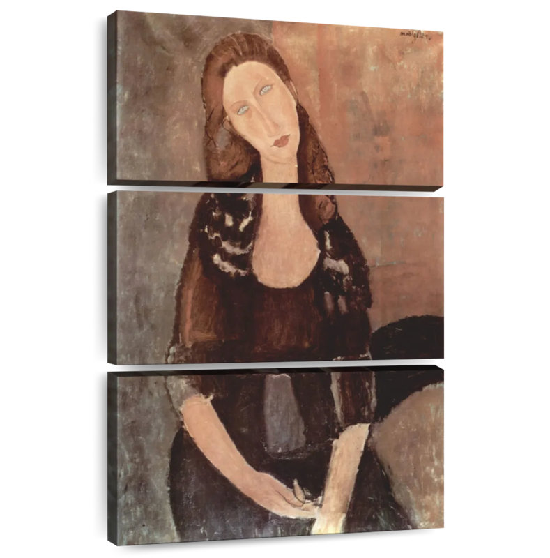 Leisha, portrait de Jeann Hebuterne, H 57 po x l 36 po