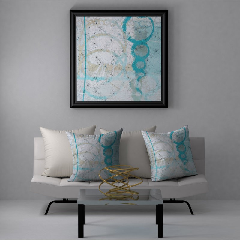 Housse de coussin carrée Fab, 18 po x 18 po