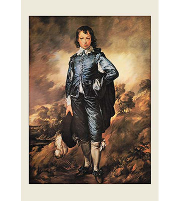 The Blue Boy by Sir Thomas Gainsborough - Unframed Graphic Art