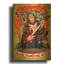 Tableau mural en métal doré « Sasquatch guitariste » de Flyland Designs, 61 x 91 cm-194786720