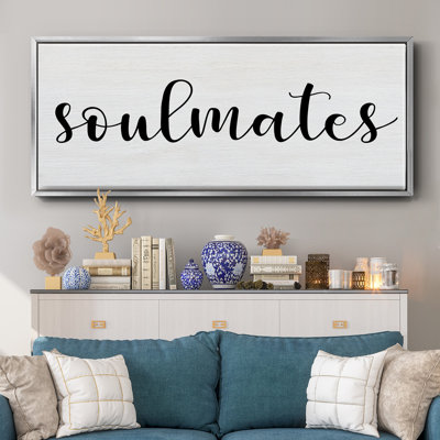 Soulmates- Framed Canvas