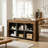 Bookcase MDF 1 Piece Bookcase Brown Versatile Design