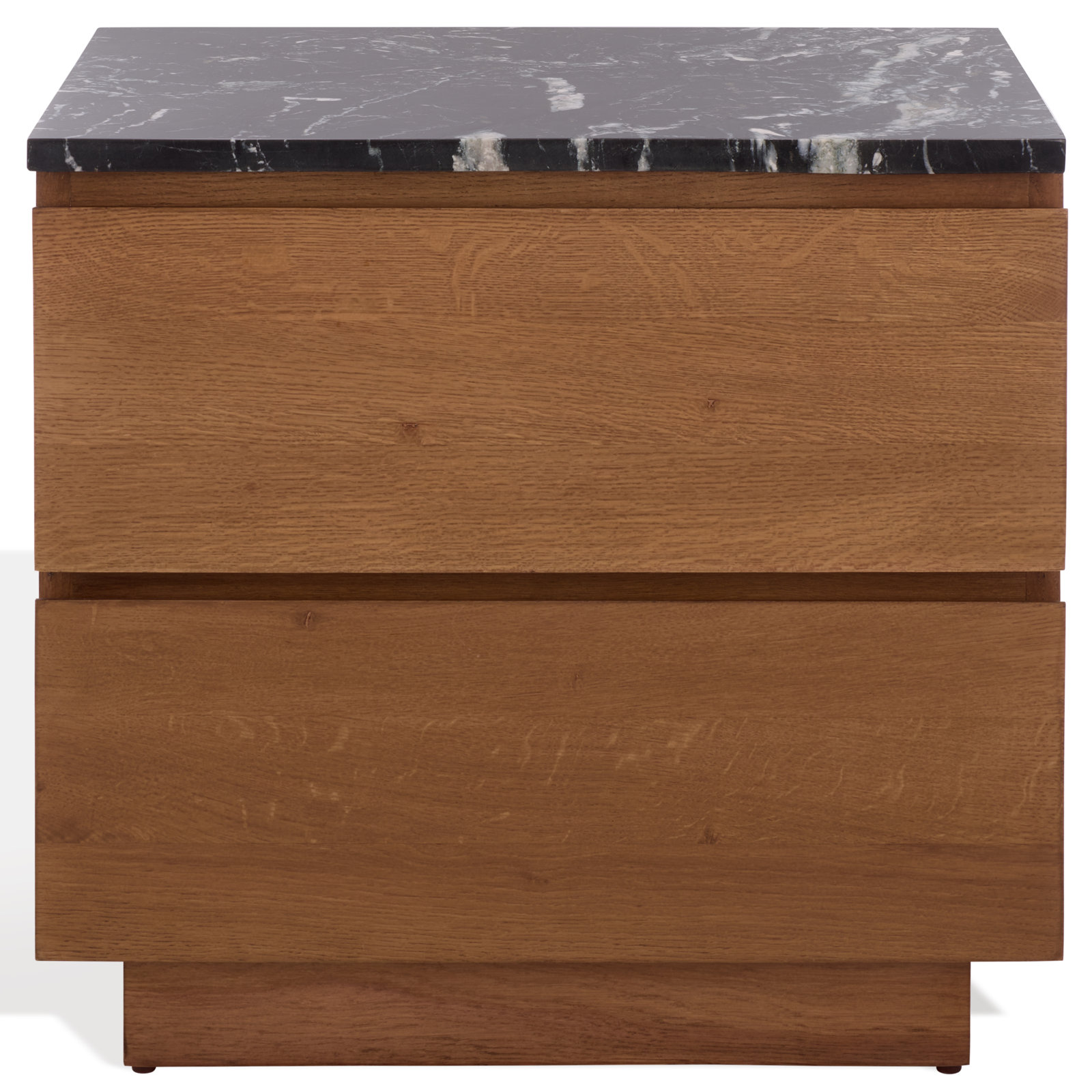 Greg Marble Oak Nightstand