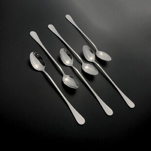 N //A 6pcs silicone mixing spoon, heat resistant silicone basting