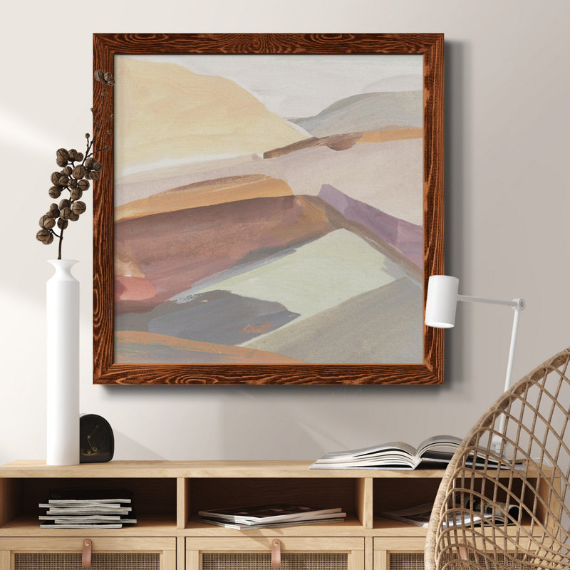 Toile encadrée canyon I-Premium - prête à être accrochée, H 27,5 po x l 27,5 po x P 1,5 po, Érable