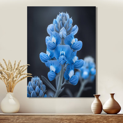 Blue Blue Blue Bonnets Beauty - Blue Bonnets, impression d'art mural