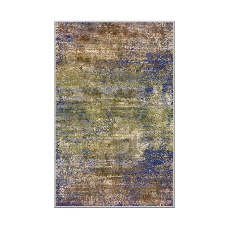 Premium Hall Carpet (3.3 x 6.6 ft), 100% Polyester, 0.3 in Pile Height | Antibacterial, Non-Slip PVC Dot Underside, 650 g/m² | Durable Woven Design, 3D Digital Printing, Machine Washable, Ideal for Home Décor
