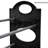 12 Pair Stackable Shoe Rack