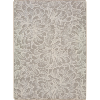 Tapis noisette First Take New Bloom