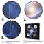 «Block Universe Theory Space Galaxy», reproduction sur toile-769987345-769987344