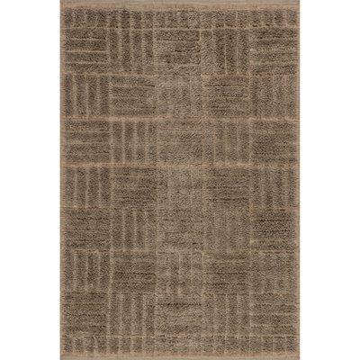Foundry Select Vonda Geometric Jute Area Rug