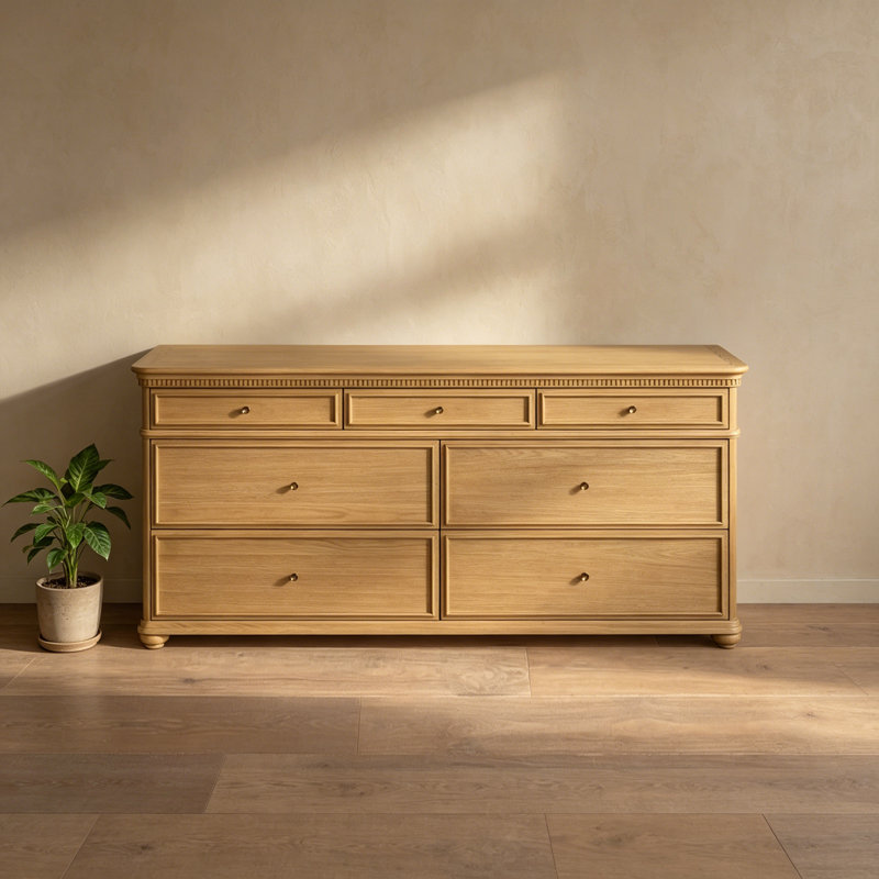 Buffet américain de style minimaliste rétro