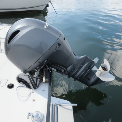 Hélice hors-bord, hélice pour bateau hors-bord à 15 cannelures en aluminium de première qualité pour moteurs 60-130 HP, boîte de vitesses 4-1 / 4 po, 3 pales, droite (rotation à droite), pièces n ° 6E5-45947-00-EL