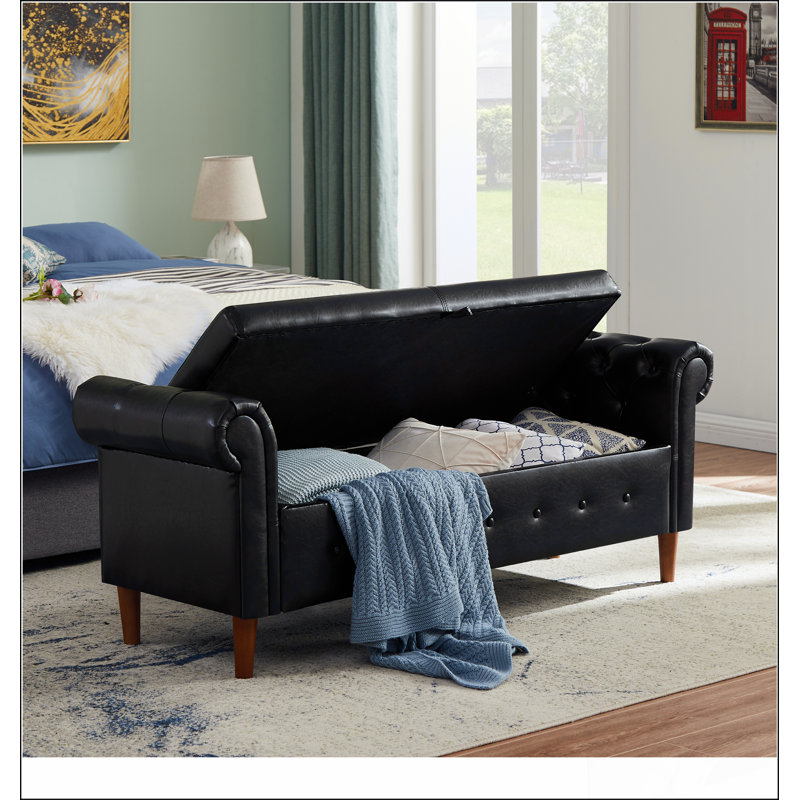Banc de rangement multifonctionnel