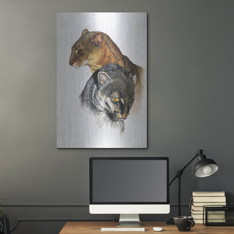 «Jaguarundi» par Barbara Keith, H 36 po x l 24 po