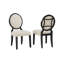 Chaise d'appoint Iestyn (ensemble de 2)-1448260365