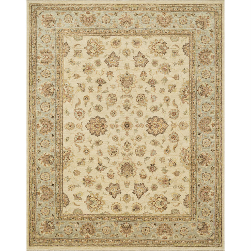 Durden Wool Oriental Indoor Rug, Rectangle 5'6" x 8'6"