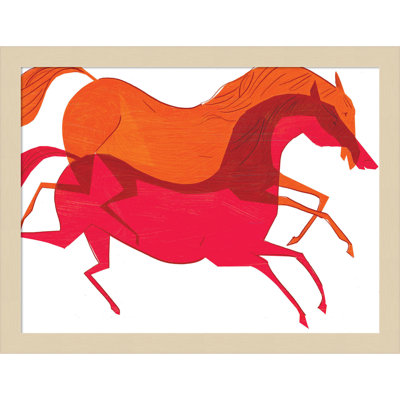 Horses Print by Richard A. Allen