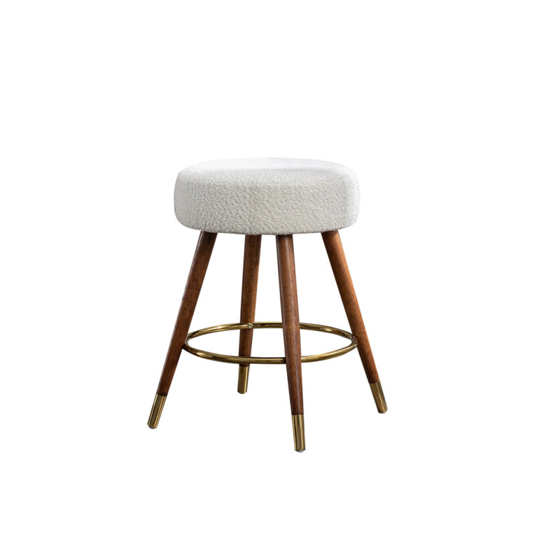 Marleta Wood Accent Stool