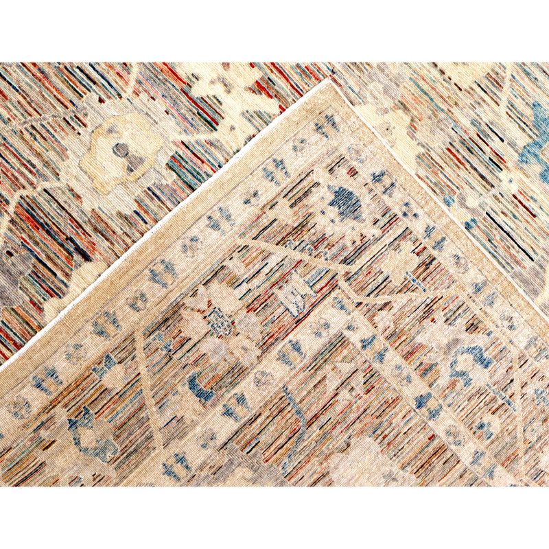 Tapis multicolore de haute qualité noué à la main