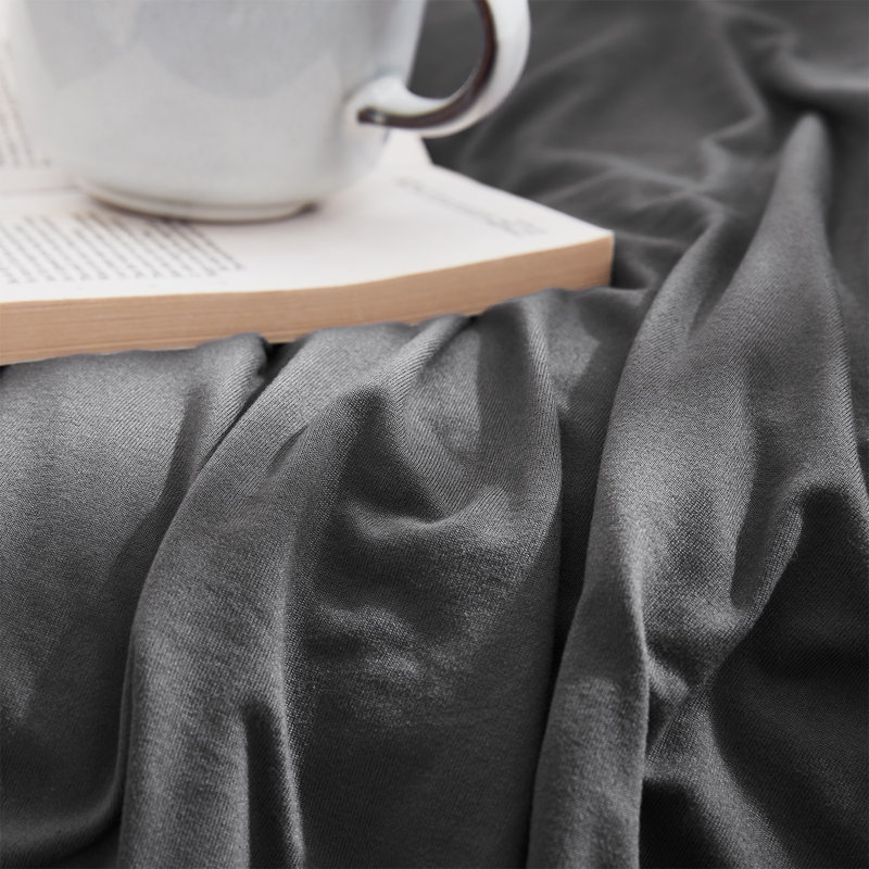 Better Than Butter Coma Inducer Alaskan King Sheet Set, Black, King