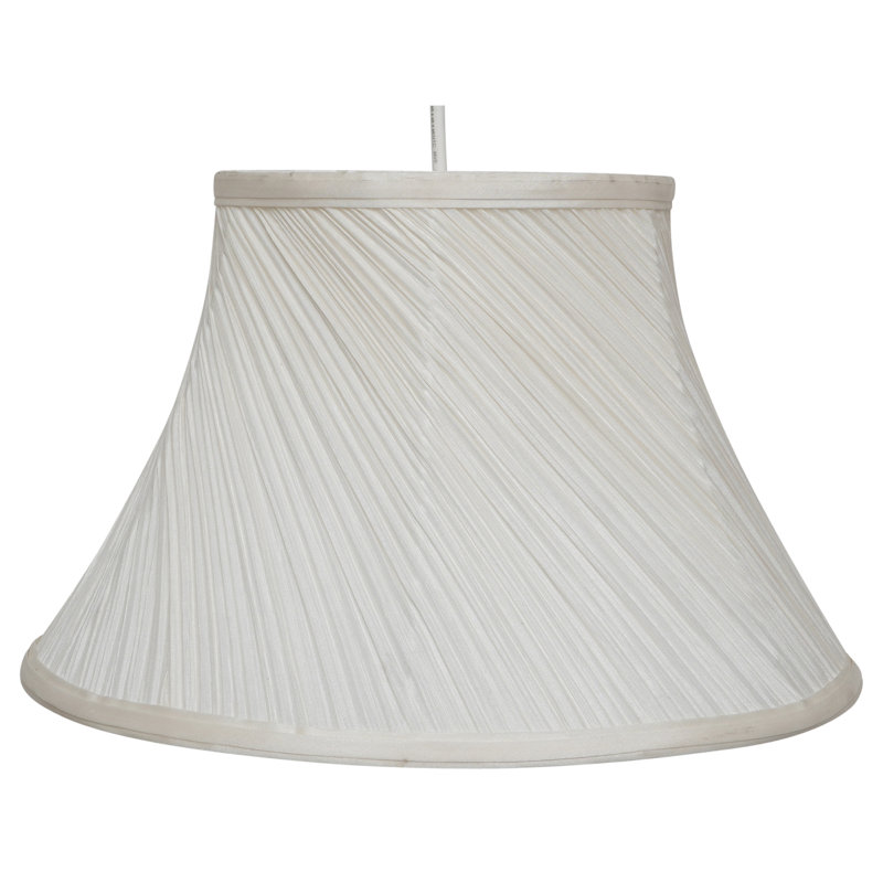 20cm H Cotton Empire Lamp Shade ( Uno ), Cream