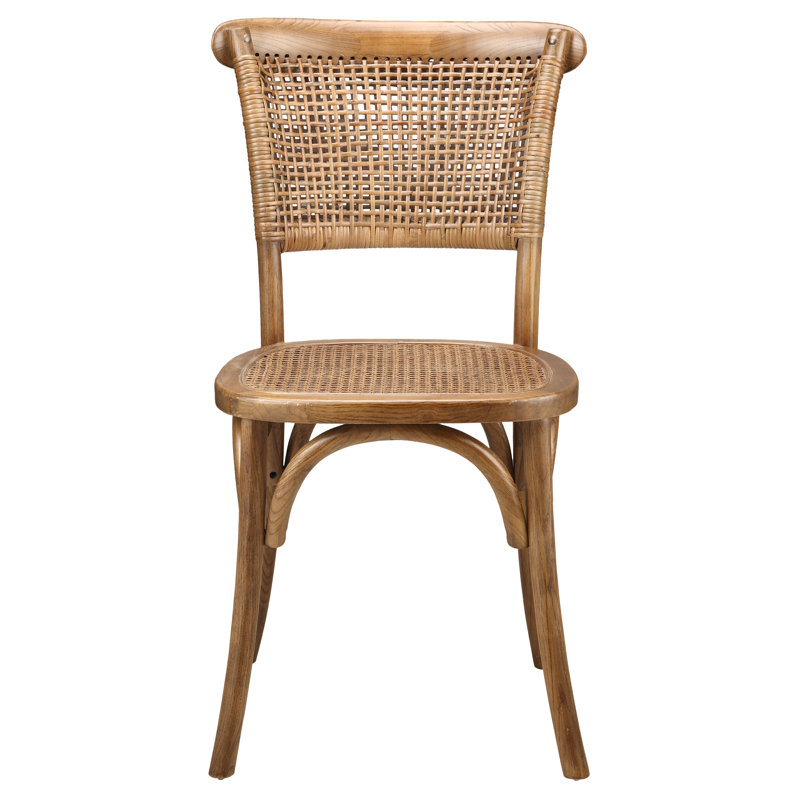 Elm Patio Dining Side Chair, Brown