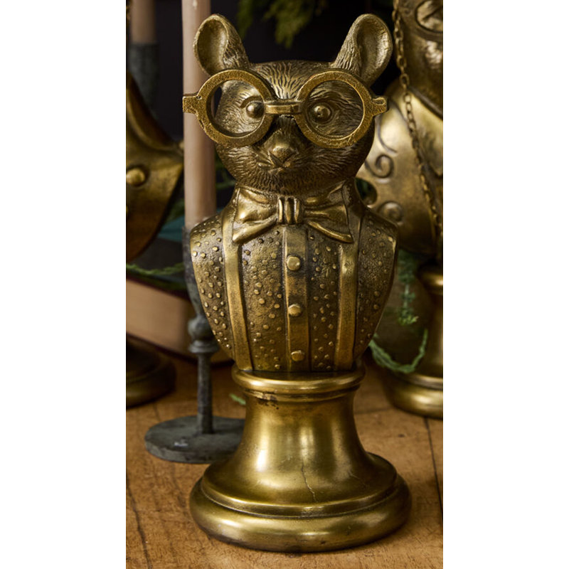 Buste antique en aluminium Luise