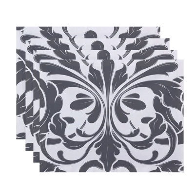 Selina Polyester Floral Rectangle Placemat