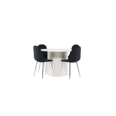 Darlo 4 - Person Dining Set