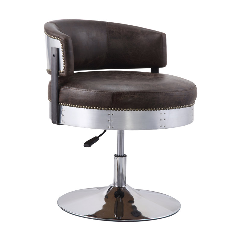 Tabouret pivotant à hauteur réglable