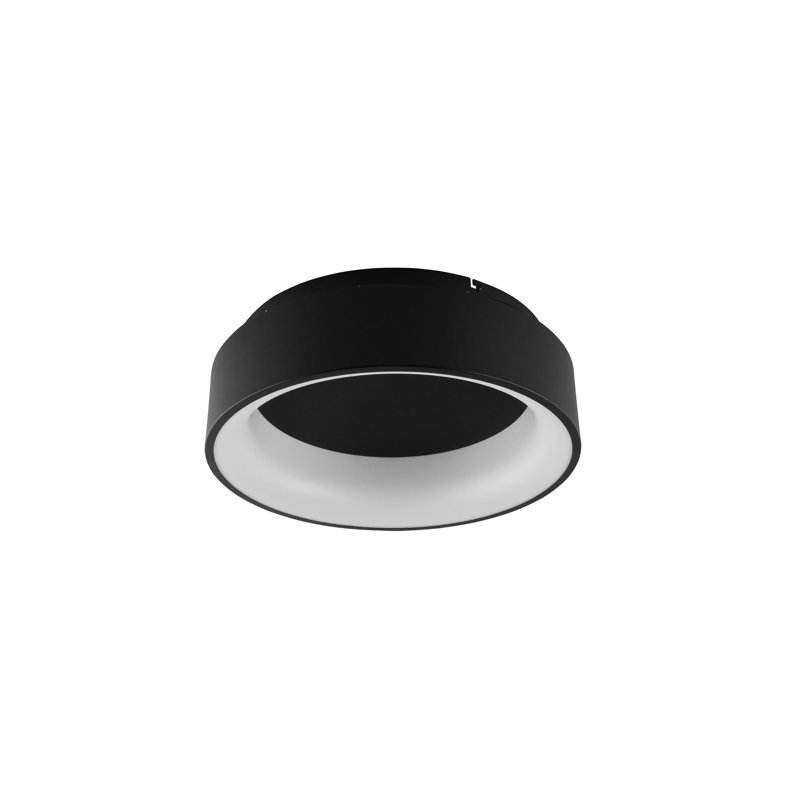 Candye LED Flush Mount, Black, 13Cm x 60Cm x 60Cm