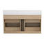 Meuble-lavabo mural avec lavabo et 2 tiroirs-1396314939