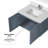 Geneva 30" Wall-Mounted Single Bathroom Vanity Set with Mirror-112899772-87285955