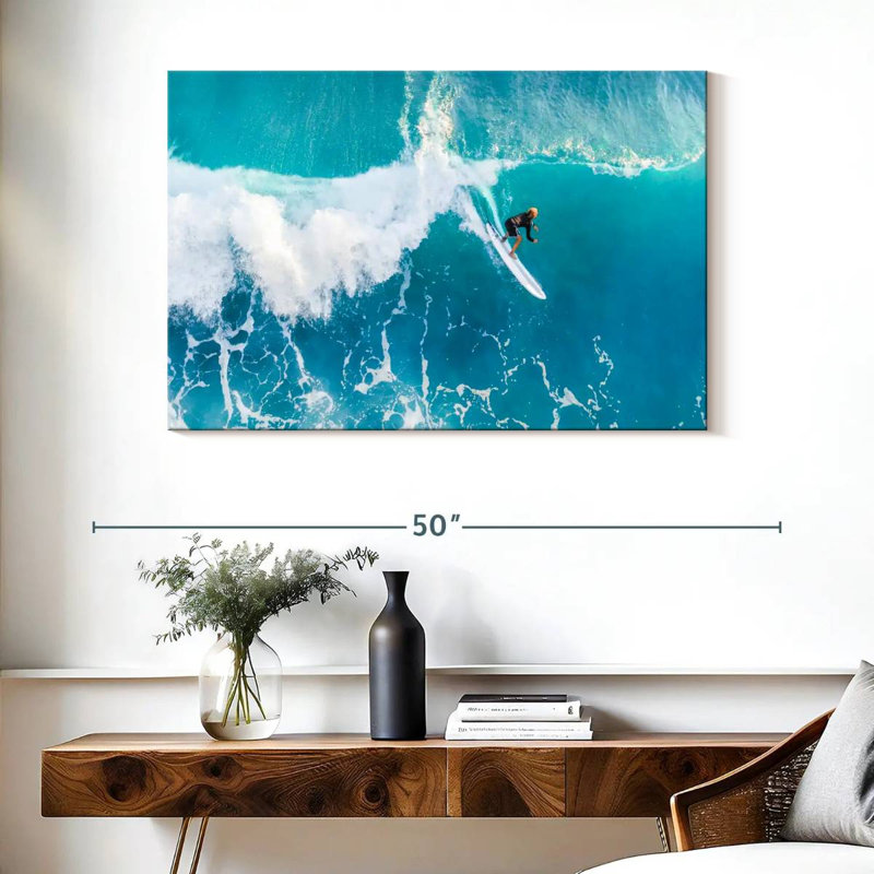Senne Crest Wave Surfing, 26" H x 39" W