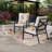 Frangos 4 - Person Patio Conversation Set with Cushions